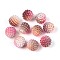 Imitation Pearl Acrylic Beads, Berry Beads, Combined Beads, Round, Indian Red, 15.5mm, Hole: 2.5mm, about 200pcs/bag