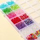 700Pcs 14 Style Bicone AB Color Plated Eco-Friendly Transparent Acrylic Beads TACR-FS0001-32-6