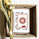 PH PandaHall Flower Label Clear Stamps for Card Making DIY-WH0618-0048-7