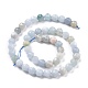 Natural Aquamarine Beads Strands G-K323-19-3