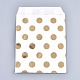 Polka Dot Pattern Eco-Friendly Kraft Paper Bags X-AJEW-M207-H01-03-2