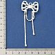 Pendentifs en laiton avec strass&nbsp;KK-I715-05S-02-3
