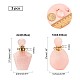 NBEADS Faceted Natural Gemstone Openable Perfume Bottle Pendants AJEW-NB0002-09-2