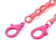(продажа фабрики ювелирных изделий) персонализированные акриловые ожерелья-цепочки NJEW-JN02898-04-2