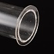 有機ガラスtバーブレスレット/バングルディスプレイスタンド  透明  約13センチの高さ  ベース：9x7cm  バー：22.4x4cm BDIS-N010-01A-3