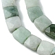 Brins de perles de jadéite du myanmar naturel G-A092-C01-01-4