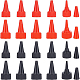 Benecreat 48 Uds. 4 tapas de repuesto para botellas de plástico pp de estilo KY-BC0001-23-1