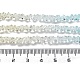 Прозрачные стеклянные бусины&nbsp;LS-GLAA-H023-03F-5