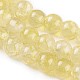 Spray Painted Glass Beads Strands GLAA-A038-B-41-3
