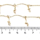 Handgefertigte gebogene Messingketten aus Messing KK-F871-61G-2