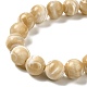 Brins de perles de coquillages naturels de troca SHEL-K006-18C-3