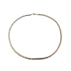 304 collar de cadena de eslabones cubanos de acero inoxidable para hombres y mujeres NJEW-E093-01MC-01-1