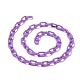 Opaque Acrylic Cable Chains CHAC-P001-03-2