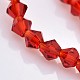 Faceted Bicone Glass Beads Strands X-EGLA-P017-4mm-07-3