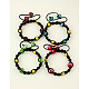 Mode geflochtenen Perlen Armbänder BJEW-JB00365-1