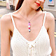 Изготовление ожерелий из нержавеющей стали 304 NJEW-TAC0012-01-9