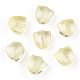 Pulvériser perles de verre transparentes peintes GLAA-T022-26-A04-1