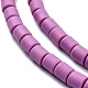 Polymer Clay Bead Strands CLAY-T001-C17-3