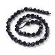 Natural Black Onyx Beads Strands G-K282-01A-2