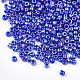 Perles de rocaille de verre opaques SEED-S023-01A-08-2