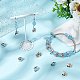 Sunnyclue 100 pièces 2 perles européennes en alliage de style tibétain TIBE-SC0001-67-4