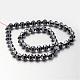 Non-magnetic Synthetic Hematite Bead Strands G-F300-29B-09-2
