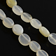 Natural Grey Agate Stone Beads Strands G-R183-02-1