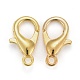 Zinc Alloy Lobster Claw Clasps X-E105-G-NF-3