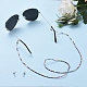 Perles de rocaille de verre lunettes cordon de cou AJEW-EH00025-5