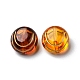 Perles acryliques transparentes imitation ambre X-MACR-D071-02E-3