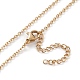 304 Stainless Steel Cable Chains Pendant Necklaces and Stud Earrings Sets SJEW-I205-08-5