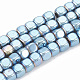 Chapelets de perles en hématite synthétique sans magnétiques G-N0318-31-2
