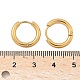 Серьги-кольца Huggie Hoop из нержавеющей стали 304 с ионным покрытием (IP) EJEW-F111B-16mm-G-3