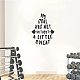 SUPERDANT Gym PVC Wall Sticker No Goal was Met. Fitness Theme Wall Decal Barbell Pattern Vinyl Wall Art Black for Gym Yoga Room Decor 21