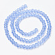 Chapelets de perles en verre EGLA-A034-T1mm-D14-2