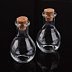 Botella de vidrio para recipientes de abalorios X-AJEW-H006-1-1
