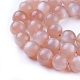 Natural Grade A Sunstone Beads Strands G-G785-04C-3