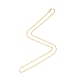 Herren-Halskette aus 201 Figaro-Ketten aus Edelstahl NJEW-N050-A08-3-60G-3