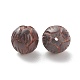 Perles de padouk africain WOOD-E012-01C-2