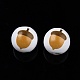 Summer Theme Printed Wooden Beads WOOD-D006-04-4