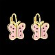 Boucles d'oreilles en éminence en alliage d'étain à la mode EJEW-BB24186-7
