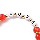 Ensembles de bracelets de perles extensibles multicouches&nbsp;BJEW-JB05756-01-5