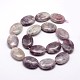 Chapelets de perles en jade lilas naturel G-L309-01-3