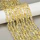 Нити из натуральных бусин лимонного кварца (обработанных нагреванием)&nbsp;LS-G-Q060-D07-1