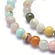 Chapelets de perles en pierres naturelles mélangées G-K224-05-6mm-3