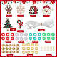 Kit per la creazione di braccialetti preppy natalizi fai da te di sunnyclue DIY-SC0021-68-2