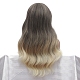 Balayage ombre longues perruques ondulées pour les femmes OHAR-E015-01-3