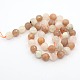 Synthetic Moonstone Round Beads Strands G-L108-10mm-03-2