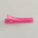 De color caramelo pequeña de plástico fornituras pinza de pelo del cocodrilo para la toma de accesorios para el cabello X-PHAR-Q005-M-3