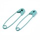 Spray Painted Iron Safety Pins IFIN-T017-02E-NR-2